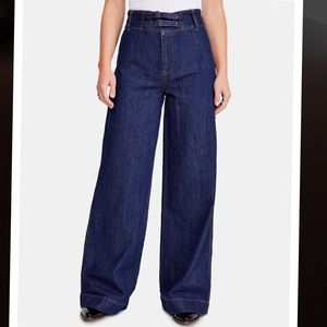 🍭Free people big bell wide leg jeans 👖